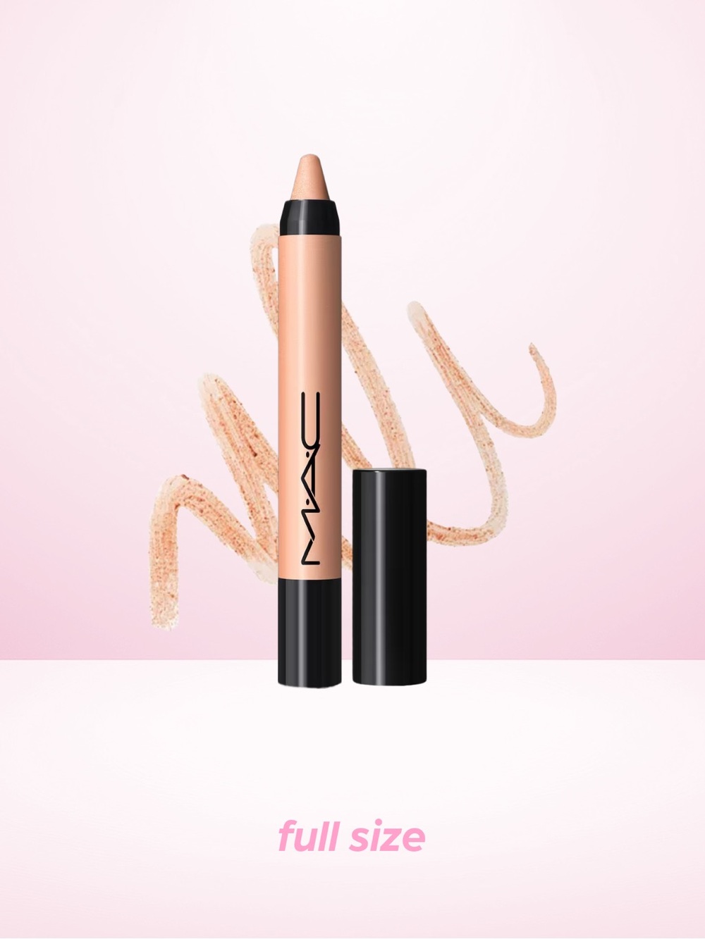 MAC Dazzlelips Crayon Moon Rocket champagne